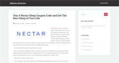 Desktop Screenshot of mattressdetective.com